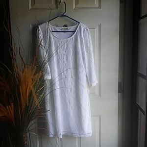 Dana Buchman white dress